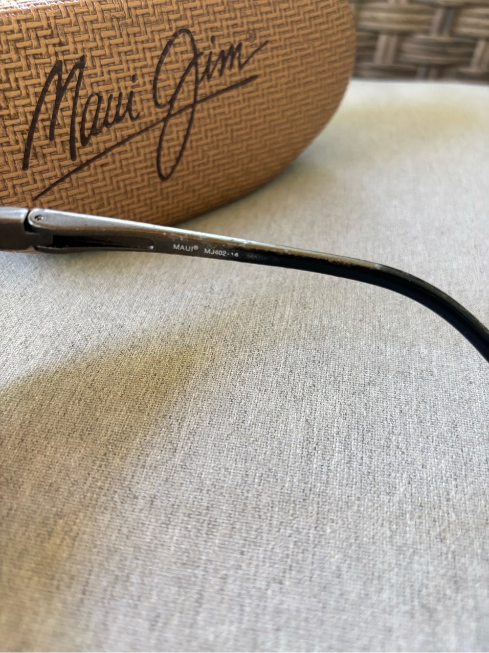 Maui Jim Bronze Frame Brown Gradient Lens Sunglasses - Picture 4 of 10